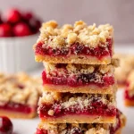 Easy Cranberry Crumble Bars Easy Cranberry Crumble Bars