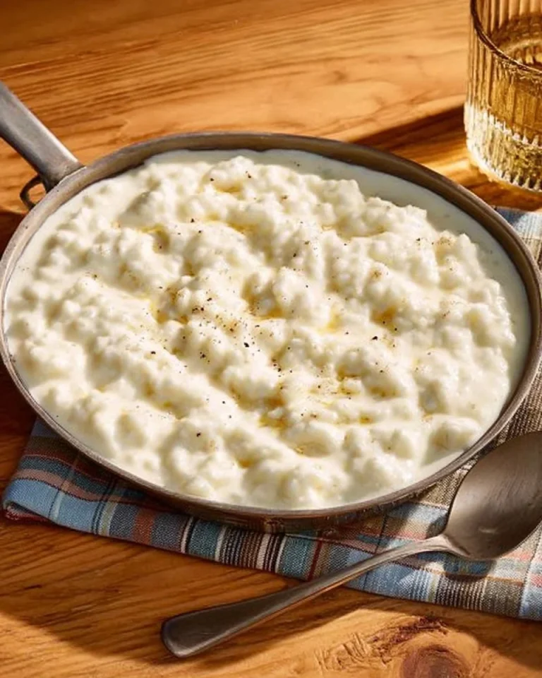 Delicious bowl of easy creamed onions served as a side dish
