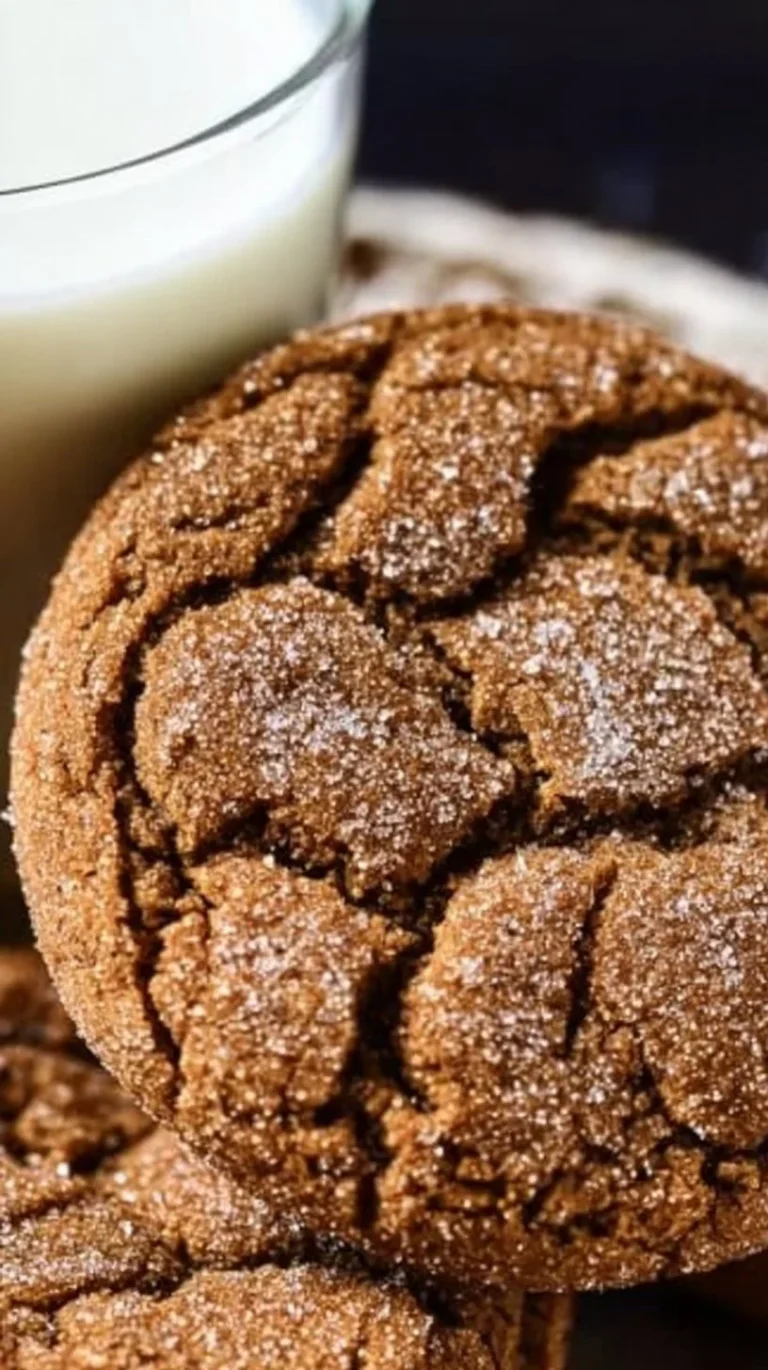 Delicious homemade Gingerdoodle Cookies with warm spices and a chewy texture.