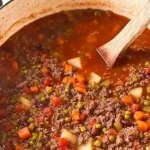 Hamburger Vegetable Soup