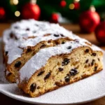 Heavenly Christmas Stollen Bread