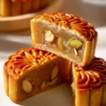 Honey Pistachio Mooncakes