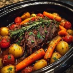 Italian Pot Roast Slow Cooker