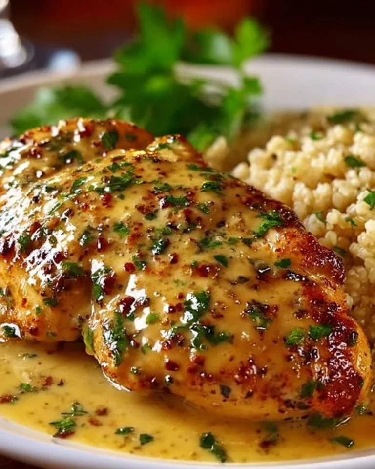 Delicious Longhorn Steakhouse Parmesan Chicken served with fresh sides