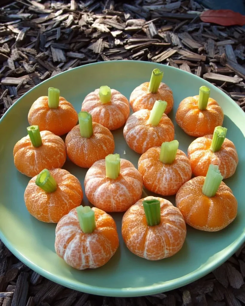 Mandarin Pumpkins displayed in a rustic setting, highlighting their vibrant color and texture.