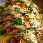 Mexican Chicken with Cheese Sauce