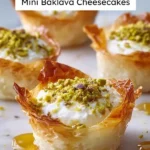Mini Baklava Cheesecakes