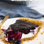 No Bake Blueberry Banana Pie