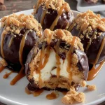 No Bake Peanut Butter Cheesecake Bites