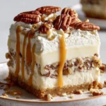 No-Bake Pecan Pie Lasagna
