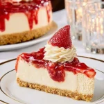 No Bake Strawberry Cheesecake No Bake Strawberry Cheesecake