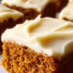 Old-Fashioned Pumpkin Bars with Cream Cheese Frosting