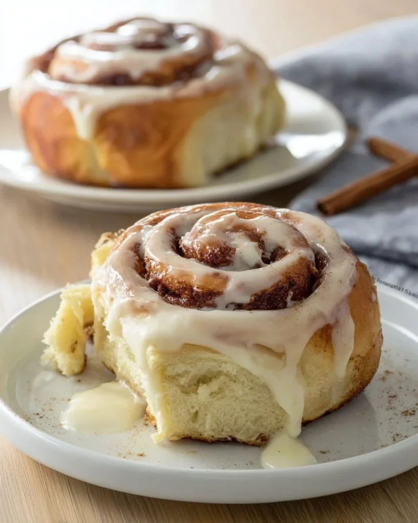 Overnight cinnamon roll casserole baked with French toast style