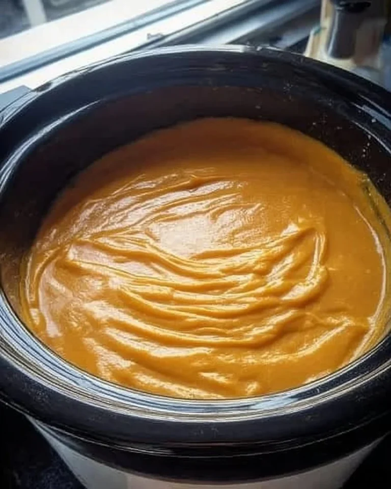 Bowl of creamy pumpkin soup garnished with herbs and seeds