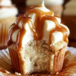 Salted Caramel Cream Cheese Cupcakes