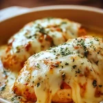 Slow Cooker Cheesy Mozzarella Chicken