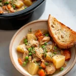Slow Cooker White Wine Chicken Stew