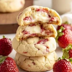 Strawberry Cream Cheese Cookies