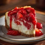 Strawberry Crunch Cheese Cake