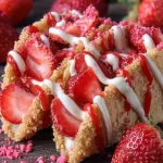 Strawberry Crunch Cheesecake Tacos