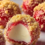 Strawberry Oreo Cheesecake Balls