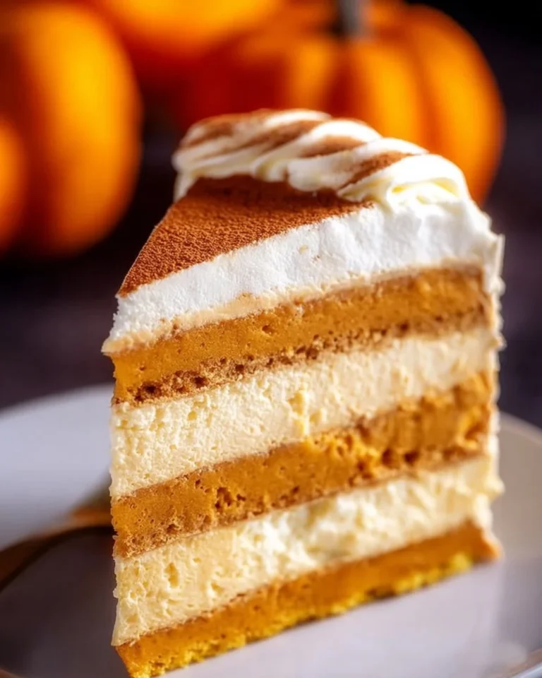 Thanksgiving Piecaken with layers of pie and cake, ideal for festive celebrations.