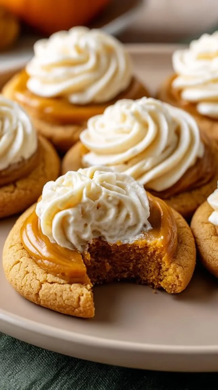 Delicious Thanksgiving Pumpkin Pie Cookies arranged on a festive platter.