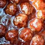 3 Ingredient Sweet & Spicy Crock Pot Meatballs 3 Ingredient Sweet & Spicy Crock Pot Meatballs