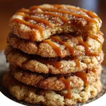 Brown Sugar Cinnamon Caramel Cookies