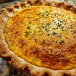 Cheddar Herb Quiche