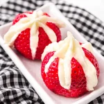 Cheesecake Stuffed Strawberries