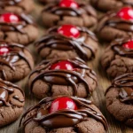Chocolate Cherry Cookies Chocolate Cherry Cookies
