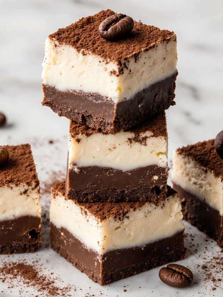 Delicious Chocolate Espresso Fudge dessert with rich chocolate and espresso flavors.