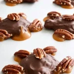 Chocolate Pecan Caramel Turtles Chocolate Pecan Caramel Turtles