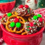Christmas Pretzel Bites Christmas Pretzel Bites
