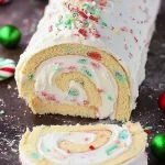 Christmas Vanilla Roll Cake