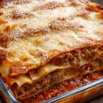 Classic Beef Lasagna