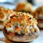 Crab Stuffed Mushrooms