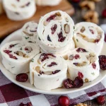 Cranberry Walnut Pinwheels