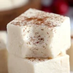 Creamy Eggnog Fudge