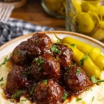 CrockPot Mississippi Meatballs CrockPot Mississippi Meatballs