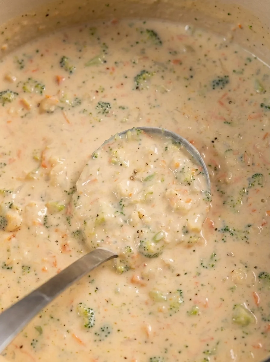 Bowl of delicious homemade soup with fresh ingredients and herbs