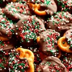 Easy Chocolate Caramel Pretzel Bites Easy Chocolate Caramel Pretzel Bites