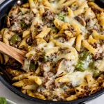 Philly Cheesesteak Pasta