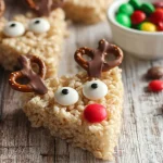 Reindeer Rice Krispie Treats Reindeer Rice Krispie Treats