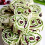 Turkey Cranberry Pinwheels