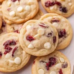 White Chocolate Cranberry Cookies