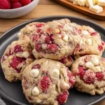White Chocolate Raspberry Cookies