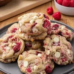 White Chocolate Raspberry Cookies
