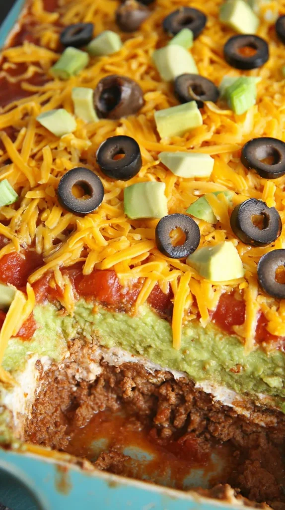 7 Layer Taco Dip